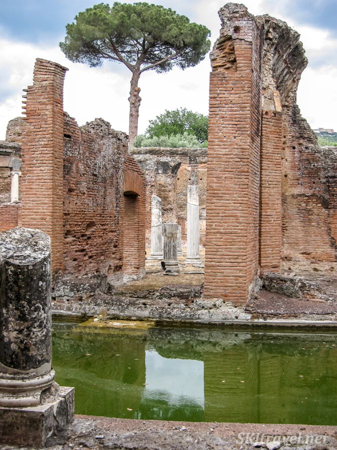 Maritime Theater of Hadrian’s Villa, Tivoli, Italy.
